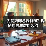 为何猫咪总爱爬树？揭秘原因与应对妙招(图3)