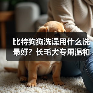 比特狗狗洗澡用什么洗最好？长毛犬专用温和
