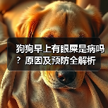 狗狗早上有眼屎是病吗?原因及预防全解析(图2) 狗狗早上有眼屎是病吗?原因及预防全解析(图2)