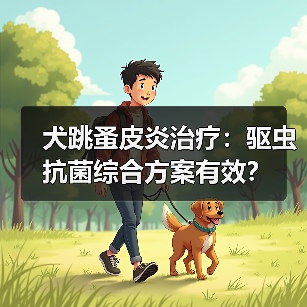 犬跳蚤皮炎治疗:驱虫抗菌综合方案有效?(图2) 犬跳蚤皮炎治疗:驱虫抗菌综合方案有效?(图2)