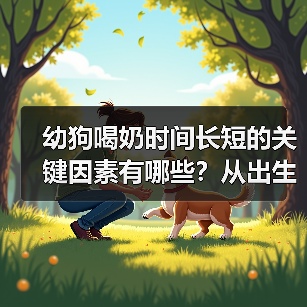 幼狗喝奶时间长短的关键因素有哪些?从出生到断奶全面解析(图3) 幼狗喝奶时间长短的关键因素有哪些?从出生到断奶全面解析(图3)