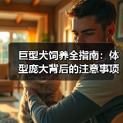 巨型犬饲养全指南：体型庞大背后的注意事项