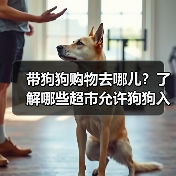 带狗狗购物去哪儿?了解哪些超市允许狗狗入内(图3) 带狗狗购物去哪儿?了解哪些超市允许狗狗入内(图3)