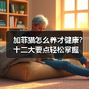 加菲猫怎么养才健康?十二大要点轻松掌握(图3) 加菲猫怎么养才健康?十二大要点轻松掌握(图3)