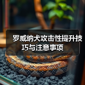 罗威纳犬攻击性提升技巧与注意事项(图2)