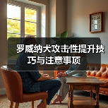 罗威纳犬攻击性提升技巧与注意事项(图3)
