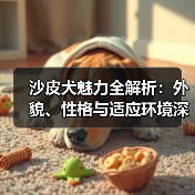 沙皮犬魅力全解析:外貌、性格与适应环境深度揭秘(图4) 沙皮犬魅力全解析:外貌、性格与适应环境深度揭秘(图4)