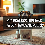 2个月金毛犬如何快速成长？揭秘它们的日常
