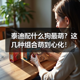 泰迪配什么狗最萌？这几种组合萌到心化！(图2)