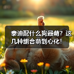 泰迪配什么狗最萌？这几种组合萌到心化！(图3)