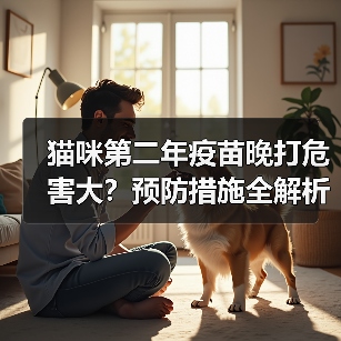 猫咪第二年疫苗晚打危害大?预防措施全解析(图1) 猫咪第二年疫苗晚打危害大?预防措施全解析(图1)