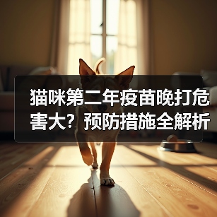 猫咪第二年疫苗晚打危害大?预防措施全解析(图3) 猫咪第二年疫苗晚打危害大?预防措施全解析(图3)