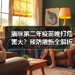 猫咪第二年疫苗晚打危害大?预防措施全解析(图4) 猫咪第二年疫苗晚打危害大?预防措施全解析(图4)
