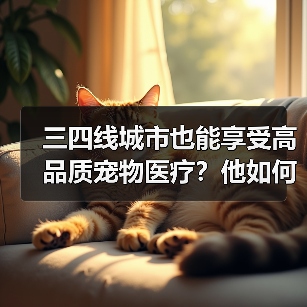 三四线城市也能享受高品质宠物医疗?他如何突破行业瓶颈(图4) 三四线城市也能享受高品质宠物医疗?他如何突破行业瓶颈(图4)