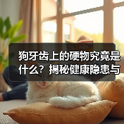 狗牙齿上的硬物究竟是什么?揭秘健康隐患与护理方法(图4) 狗牙齿上的硬物究竟是什么?揭秘健康隐患与护理方法(图4)