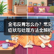 金毛反胃怎么办?常见症状与处理方法全解析(图2) 金毛反胃怎么办?常见症状与处理方法全解析(图2)