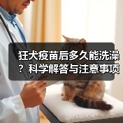 狂犬疫苗后多久能洗澡?科学解答与注意事项(图2) 狂犬疫苗后多久能洗澡?科学解答与注意事项(图2)