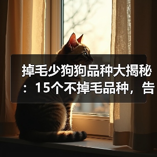 掉毛少狗狗品种大揭秘:15个不掉毛品种,告别毛团团烦恼(图4) 掉毛少狗狗品种大揭秘:15个不掉毛品种,告别毛团团烦恼(图4)