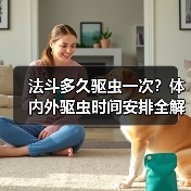 法斗多久驱虫一次？体内外驱虫时间安排全解