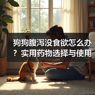 狗狗腹泻没食欲怎么办?实用药物选择与使用指南(图2) 狗狗腹泻没食欲怎么办?实用药物选择与使用指南(图2)