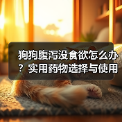 狗狗腹泻没食欲怎么办?实用药物选择与使用指南(图3) 狗狗腹泻没食欲怎么办?实用药物选择与使用指南(图3)