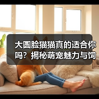 大圆脸猫猫真的适合你吗?揭秘萌宠魅力与饲养要点(图1) 大圆脸猫猫真的适合你吗?揭秘萌宠魅力与饲养要点(图1)