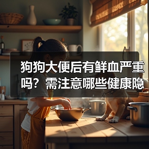 狗狗大便后有鲜血严重吗？需注意哪些健康隐