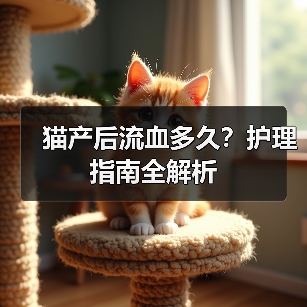 猫产后流血多久?护理指南全解析(图4) 猫产后流血多久?护理指南全解析(图4)