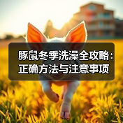 豚鼠冬季洗澡全攻略：正确方法与注意事项(图3)