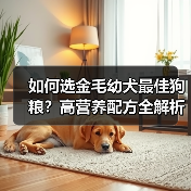 如何选金毛幼犬最佳狗粮?高营养配方全解析(图1) 如何选金毛幼犬最佳狗粮?高营养配方全解析(图1)