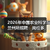 2026年中国农业科学院兰州所招聘:岗位多、机会大,应届生&社会人才速看!(图4) 2026年中国农业科学院兰州所招聘:岗位多、机会大,应届生&社会人才速看!(图4)