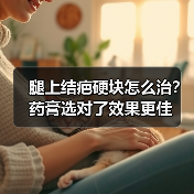 腿上结疤硬块怎么治?药膏选对了效果更佳(图3) 腿上结疤硬块怎么治?药膏选对了效果更佳(图3)