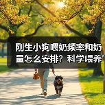 刚生小狗喂奶频率和奶量怎么安排？科学喂养