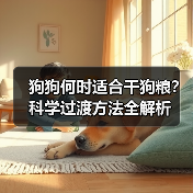 狗狗何时适合干狗粮?科学过渡方法全解析(图3) 狗狗何时适合干狗粮?科学过渡方法全解析(图3)