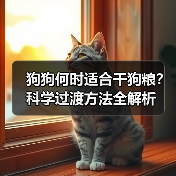 狗狗何时适合干狗粮?科学过渡方法全解析(图4) 狗狗何时适合干狗粮?科学过渡方法全解析(图4)