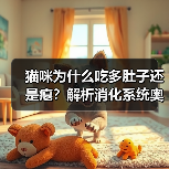 猫咪为什么吃多肚子还是瘪？解析消化系统奥秘(图2)