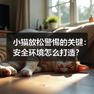 小猫放松警惕的关键：安全环境怎么打造？