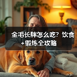 金毛长胖怎么吃?饮食+锻炼全攻略(图3) 金毛长胖怎么吃?饮食+锻炼全攻略(图3)