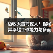 边牧犬智商惊人!揭秘其卓越工作能力与多面角色(图2) 边牧犬智商惊人!揭秘其卓越工作能力与多面角色(图2)