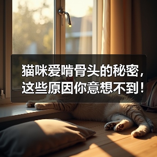 猫咪爱啃骨头的秘密,这些原因你意想不到!(图2) 猫咪爱啃骨头的秘密,这些原因你意想不到!(图2)