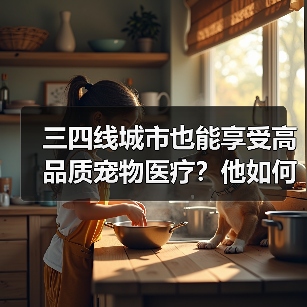 三四线城市也能享受高品质宠物医疗?他如何破局(图3) 三四线城市也能享受高品质宠物医疗?他如何破局(图3)