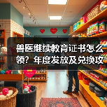 兽医继续教育证书怎么领？年度发放及兑换攻