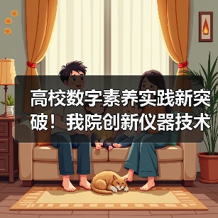 高校数字素养实践新突破！我院创新仪器技术