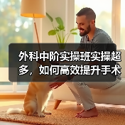 外科中阶实操班实操超多,如何高效提升手术技能?(图4) 外科中阶实操班实操超多,如何高效提升手术技能?(图4)