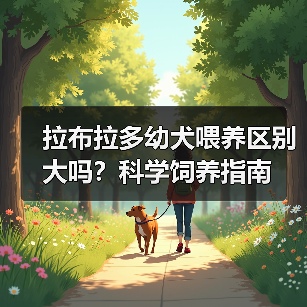 拉布拉多幼犬喂养区别大吗?科学饲养指南(图3) 拉布拉多幼犬喂养区别大吗?科学饲养指南(图3)