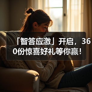 「智答应激」开启，360份惊喜好礼等你赢