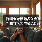 狗误食老鼠药多久会死?毒性危害与紧急处理全解析(图4) 狗误食老鼠药多久会死?毒性危害与紧急处理全解析(图4)