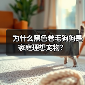 为什么黑色卷毛狗狗是家庭理想宠物？