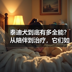 泰迪犬到底有多全能？从陪伴到治疗，它们如