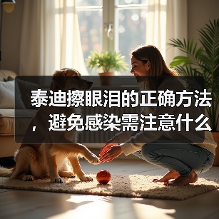 泰迪擦眼泪的正确方法，避免感染需注意什么
